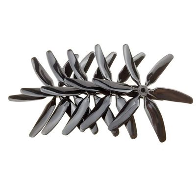 10pcs 504060 5x4x6 6-Blade Single Color CW CCW 5 inch Propellers Blade for FPV Quadcopter Racing RC Drones Frame Kit (5 Pair)