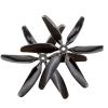 10pcs 504060 5x4x6 6-Blade Single Color CW CCW 5 inch Propellers Blade for FPV Quadcopter Racing RC Drones Frame Kit (5 Pair) view 2
