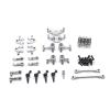 KRYDN 1/28 284131 K969 K979 K989 K999 P929 P939 RC Car Upgrade Metal Parts Including Shock Absorbers Tie Rods etc.10-Piece Sets ( Color : Silver ) view 1