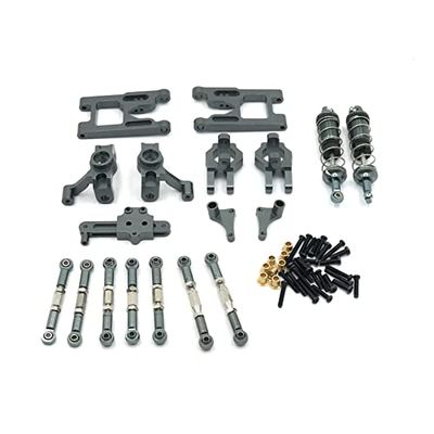 12428 12423 Upgrade Accessories Kit for Feiyue FY03 WLtoys 12428 12423 1/12 RC Car Parts ( Color : Titanium )