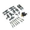 12428 12423 Upgrade Accessories Kit for Feiyue FY03 WLtoys 12428 12423 1/12 RC Car Parts ( Color : Titanium ) view 3