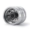 Rear Wheel Rim Aluminum Alloy 10 Spokes Wheel Hub for 1/14 Tamiya RC Trailer Tractor Truck Car Wheel Tires Upgrade Parts ( Color : 1PCS ) view 1