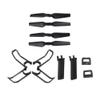 KRYDN for Eachine E58 RC Quadcopter Spare Parts Propeller Blades Landing Gear Propeller Guard Protection Cover Set ( Color : Set ) view 1