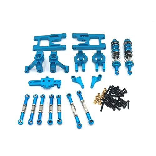 12428 12423 Upgrade Accessories Kit for Feiyue FY03 WLtoys 12428 12423 1/12 RC Car Parts ( Color : Blue )