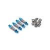 1/28 284131 K979 K989 K999 RC Car Spare Parts, a Set of Metal Upgrade Shock Absorbers, Three-Color Modified Parts ( Color : Blue ) view 1