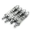 4 Pcs Aluminum Metal Front&Rear Shock Absorbers Damper For WLtoy 104001 1/10 RC Car Spare Parts Upgrade (Color : Dark Grey) view 1