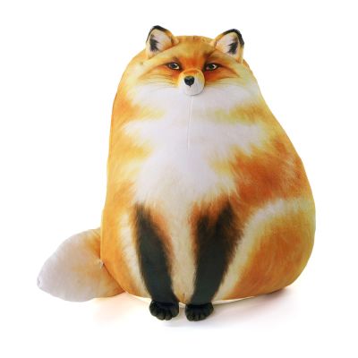 Fox Stuffed Animal, 14" Fox Plush Pillow, Cute Plushies, Throw Pillow Doll Big Plush Toys Birthday Gift for Girls, Boys, Girlfriend, Kids Birthday Christmas