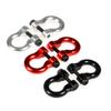 AAPIE RC Car Metal Trailer Shackle Rescue Tow Hook for 1/10 RC Crawler Traxxas TRX4 TRX-4 Upgrade Accessories (Color : Silver) view 2