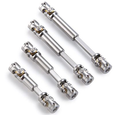 AAPIE 1PCS Tamiya Drive Shaft Joint for 1/14th Scale Tamiya RC Trailer Tractor Truck Model Car Upgrade Accessories (Color : 65-85mm)
