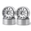 Metal 1.9 Beadlock Wheel Hub Rim for Axial SCX10 II 90046 Traxxas TRX4 D90 CC01 1/10 RC Crawler Car Upgrade Parts (Color : Silver 1PCS) view 3