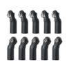 AAPIE M4 Ball Head Buckle Linkage Pull Rod Tie Rod End Ball Head Connector for 1/10 RC Crawler SCX10 RC Model Toy Parts (Color : C 10PCS) view 1