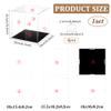 FINGERINSPIRE Clear Acrylic Display Case with Black Base & 4 Pcs Rubber Rings 6x6x6 Inch Cube Clear Self-Assembly Acrylic Box Dustproof Protection Showcase for Action Figures Collectibles Toys view 2