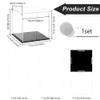 FINGERINSPIRE Clear Acrylic Display Case with Black Base 4x4x4 Inch Cube Clear Self-Assembly Acrylic Box Dustproof Protection Showcase for Action Figures Collectibles Toys view 2