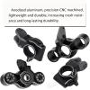 RCarmumb RC Upgrades Part for 1/8 Typhon/Talion 6S BLX,1/7 Felony/Mojave/Infraction/Limitless/Fireteam 6S BLX,Alloy Front Knuckles Steering Blocks &Rear Hub Stub Axle Carriers,Black view 3