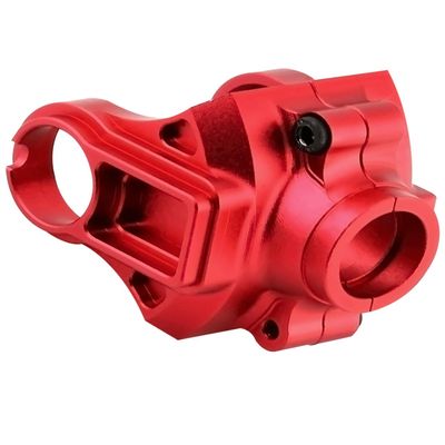 Rcarmumb Alloy Differential Yoke Set Diff Cover Case Upgrades Part for 1/10 Granite/Senton/Vorteks/Big Rock 3S BLX &Mega550,1/10 Outcast/Kraton 4S BLX 4WD,1/8 Vendetta/Typhon 3s blx&Mega550,Red