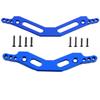 RCarmumb Alloy Front Rear Shock Tower Upgrades Part for 1/10 Big Rock 3S BLX,Granite/Senton 3S BLX(Mega550),1/8 Typhon 3S BLX(Mega550),Navy Blue view 1