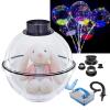 DOZPAL Balloon Stuffing Machine Tool Balloon Stuffer Wrapping Machine for Filling Balloon Gifts Bear Dolls Bouquet, Dual Mode Air Pump, 4 Removable Port view 1