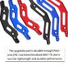 RCarmumb RC Upgrades Part for 1/10 Big Rock 3S BLX,Granite/Senton 3S BLX(Mega550),1/8 Typhon 3S BLX(Mega550), Alloy Front Rear Shock Tower Hops up,Red view 3