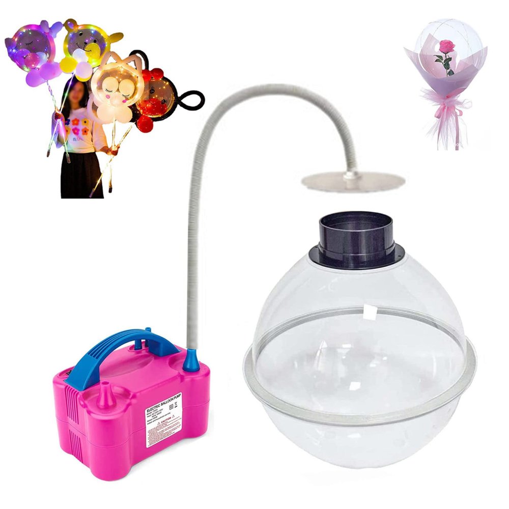 DOZPAL Balloon Gift Machine with Inflatable Pump, Balloon Stretcher Tool for Stuffing Filling Plush Toys Rose Balloon Bouquets - Wedding Christmas Birthday Party Gift