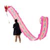 NOBRIM Dragon Dance Dancing Dragon Throw Streamer Fitness Ribbon, 6m/8m/10m/12m Spiral Practice Ribbon Streamer Fiberglass Handsticks + Travel Bag! Outdoor Playing view 1