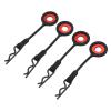RC Car Shell Body Clip,4PCS Silicone and Iron RC Body Clip for 1/10 Model Car (Black) view 1