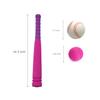 Lemito [MINI Size] 16" Foam Kids Sports Baseball Bat Set+ 3 Soft Balls + Storage Bag Included, Gift Toy for Girl Daughter Toddlers 3 Years Old Hitting Indoor Outdoor Playing, Pink view 3