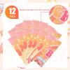 12 Pcs Two Groovy Party Plastic Tablecloths Groovy Retro Hippie Boho Party Decorations Rainbow Daisy Flower Rectangle Disposable Table Cover for Girls Star Groovy Daisy Birthday Party Supplies (12) view 2
