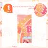 1 Pcs Two Plastic Tablecloths Retro Hippie Boho Party Decorations Rainbow Daisy Flower Rectangle Disposable Table Cover for Girls Star Groovy Daisy Birthday Party Supplies view 2