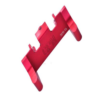 Axial 1/18 UTB18 Capra 4WD Unlimited Trail Buggy AXI01002 Upgrade Parts Aluminum 7075-T6 Servo Mount - Red