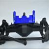 Axial 1/18 UTB18 Capra 4WD Unlimited Trail Buggy AXI01002 Upgrade Parts Aluminum 7075-T6 Servo Mount - Blue view 2