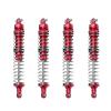 Aluminum Upgrade Combo Set B (F+R Spring Dampers 130mm) For Losi 1:8 LMT 4WD Solid Axle Monster Truck LOS04022 / LMT Mega Truck Brushless LOS04024 / LMT Grave Digger/Son-uva Digger LOS04021 - Red view 1