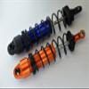 Shock Cap Spacers For Traxxas 1/8 4WD Sledge Monster Truck 95076-4 - Black view 4