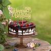 1 Pack Happy 18th Birthday Cake Topper Glitter Number 18 Eighteen Years Old Birthday Cake Pick Decoration for 18th Birthday Celebrating Anniversary Party Supplies Gold view 4