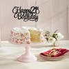 1 Pack Happy 21st Birthday Cake Topper Glitter Number 21 Twenty One Years Old Birthday Cake Pick Decoration for Celebrating 21st Birthday Anniversary Party Supplies Gold view 4