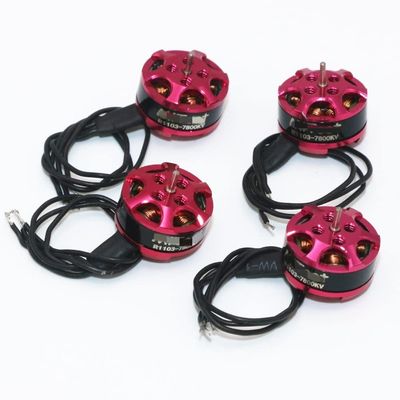 APEFIT RC Helicopter Aircraft Parts for Mitoot 1103 Motor 1/2 / 4pcs 7800kv 2-3s Mini Brushless Motor for RC 80 90 100 mm 120mm Mini Multirotor Drone Replaceable Accessories (Color : 4 Pieces)
