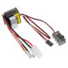 APEFIT RC Helicopter Aircraft Parts 1/2 / 5 /10pcs RC 320A Brushed Speed Controller ESC for 1/8 1/10 RC Electric Car Truck Buggy Boat Replaceable Accessories (Color : 1 Piece) view 1