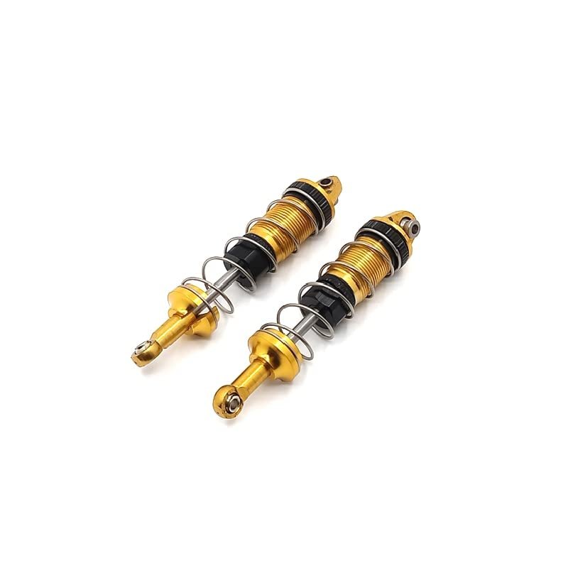 KRYDN Compatible with WLtoys 1:12 RC Car 12428 12423 12429 Feiyue General Metal Modified Parts Front and Rear Hydraulic Shock Absorbers ( Color : 03 Front )