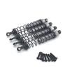 KRYDN 12402a Shock Shock oiMetal Oil Filled Front & Rear Shock Absorber Damper for Wltoys 12402-A A323 12409 1/12 RC Car Upgrade Parts ( Color : Titanium ) view 1