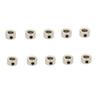 KRYDN 10PCS Metal Bushing Wheel Lock Card Holder Stainless Steel Small Shaft Sleeve Fixed Fastening Handmade for RC DIY Model Parts ( Color : Inner Dia 4.05mm ) view 1