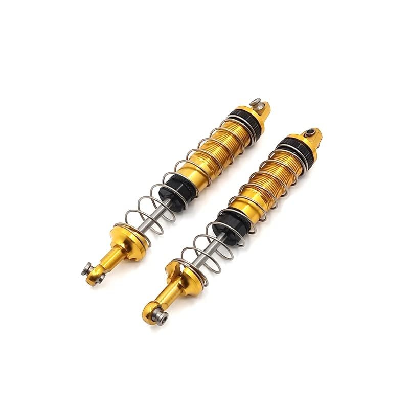 KRYDN Compatible with WLtoys 1:12 RC Car 12428 12423 12429 Feiyue General Metal Modified Parts Front and Rear Hydraulic Shock Absorbers ( Color : 03 Rear )