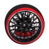 Metal Remote Control Handwheel Transmitter Hand Wheel for RC Car Traxxas TQI Remote Controller TRX-4 TRX6 Slash Summit ( Color : Black ) view 1