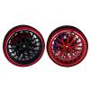 Metal Remote Control Handwheel Transmitter Hand Wheel for RC Car Traxxas TQI Remote Controller TRX-4 TRX6 Slash Summit ( Color : Black ) view 3