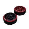 Metal Remote Control Handwheel Transmitter Hand Wheel for RC Car Traxxas TQI Remote Controller TRX-4 TRX6 Slash Summit ( Color : Black ) view 4
