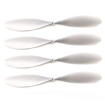 KRYDN 4PCS RC Fixed Wing Drone 6-10Inch Propeller 2-Blade Paddle Shaft Hole 1.5mm Props for Elastic Rubber Band Powered Aircraft Model ( Color : 4pcs 10inch )
