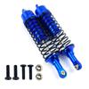 Aluminium Alloy Front&Rear Shock Absorber Assembled Full Metal Big Bore for Traxxas 1/10 Slash 4x4 RC Car Truck Acc ( Color : 2pcs Rear Blue ) view 1
