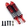 Aluminium Alloy Front&Rear Shock Absorber Assembled Full Metal Big Bore for Traxxas 1/10 Slash 4x4 RC Car Truck Acc ( Color : 2pcs Rear Blue ) view 4