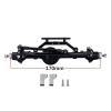 CNC Aluminum Alloy D90 Front Rear Axle for 1/10 RC Crawler RC4WD D90 D110 Gelande II TF2 Yota II Axle Upgrade Parts ( Color : Black ) view 3