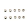 KRYDN 10PCS Metal Bushing Wheel Lock Card Holder Stainless Steel Small Shaft Sleeve Fixed Fastening Handmade for RC DIY Model Parts ( Color : Inner Dia 3.05mm ) view 1