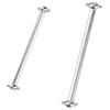 RCMYou Center Drive Shaft Dogbone Upgrades Part for 1/7 Felony 6S BLX/Infraction 6S BLX/Limitless,Dogbone 168MM 102MM Hop Ups,#ARA310941#ARA310942,Silver view 1