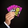 Brian Bula Cute Bee Playing Cards Poker Cards with Cute Honey Bee view 4